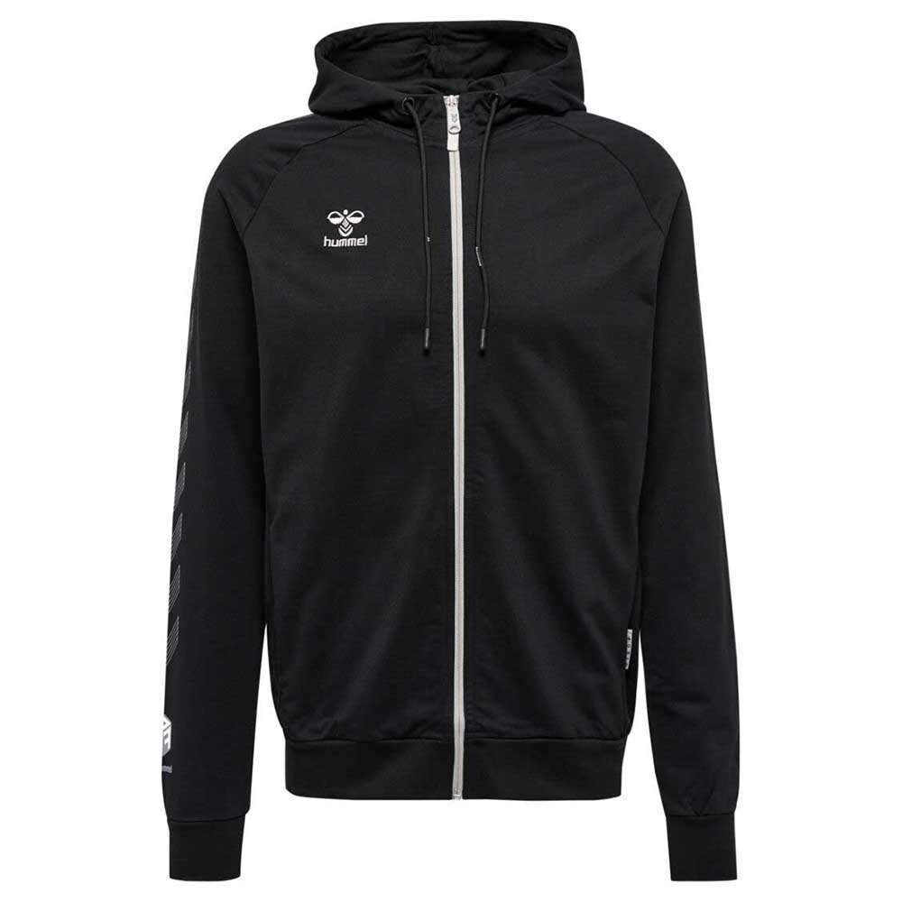 

Толстовка Hummel Move Grid Cotton Full Zip, черный