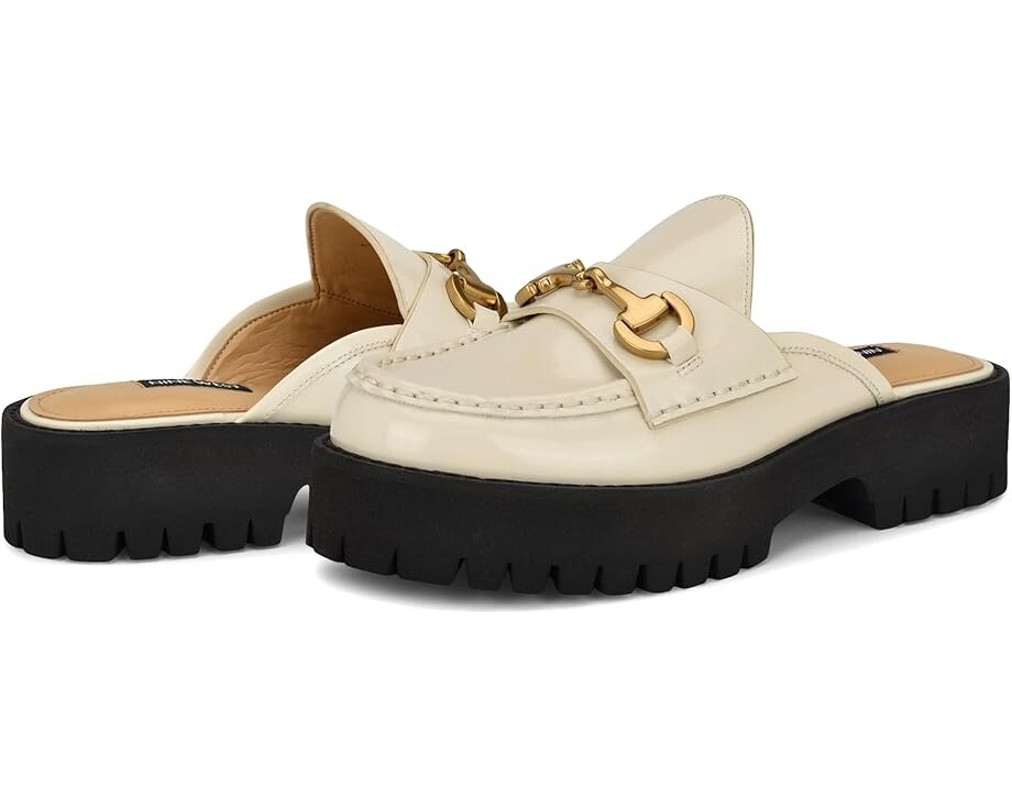 

Туфли на плоской подошве Nine West Duntal, цвет Cream Patent