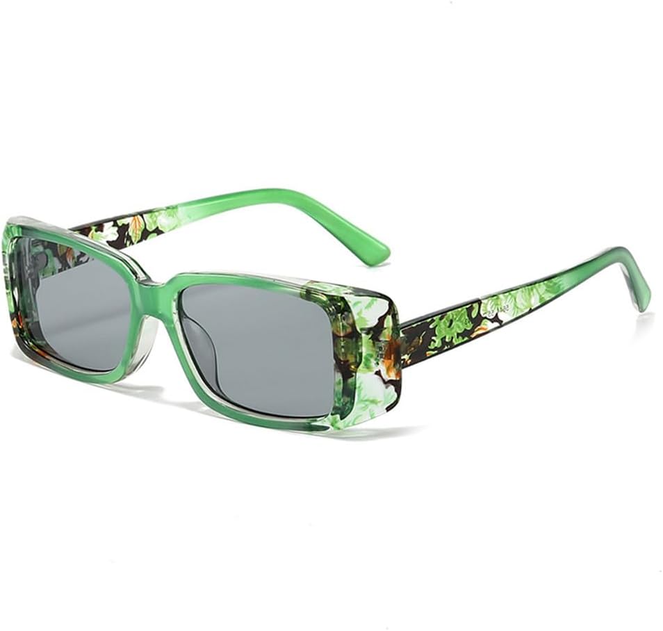 

Женские солнцезащитные очки в стиле панк с градиентом, защита от ультрафиолета UV400; мужские очки для занятий спортом на открытом воздухе, бега и езды generic, Green Light Gray