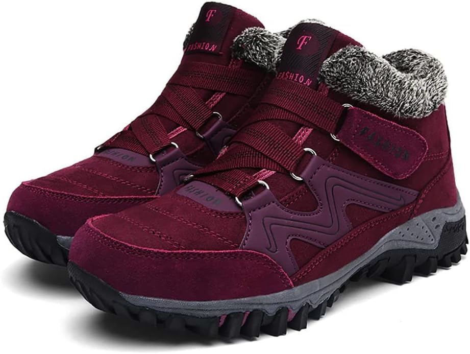 

Ботинки Jfxgjuv Fleekcomfy Snowy Villi из кожи на щиколотку, мужские и женские, зимние термо-ботинки Villi с платформой, модные высокие ботинки, водонепроницаемые, противоскользящие, прочные, зимние для походов, флисовые ботинки на щиколотку, кр...