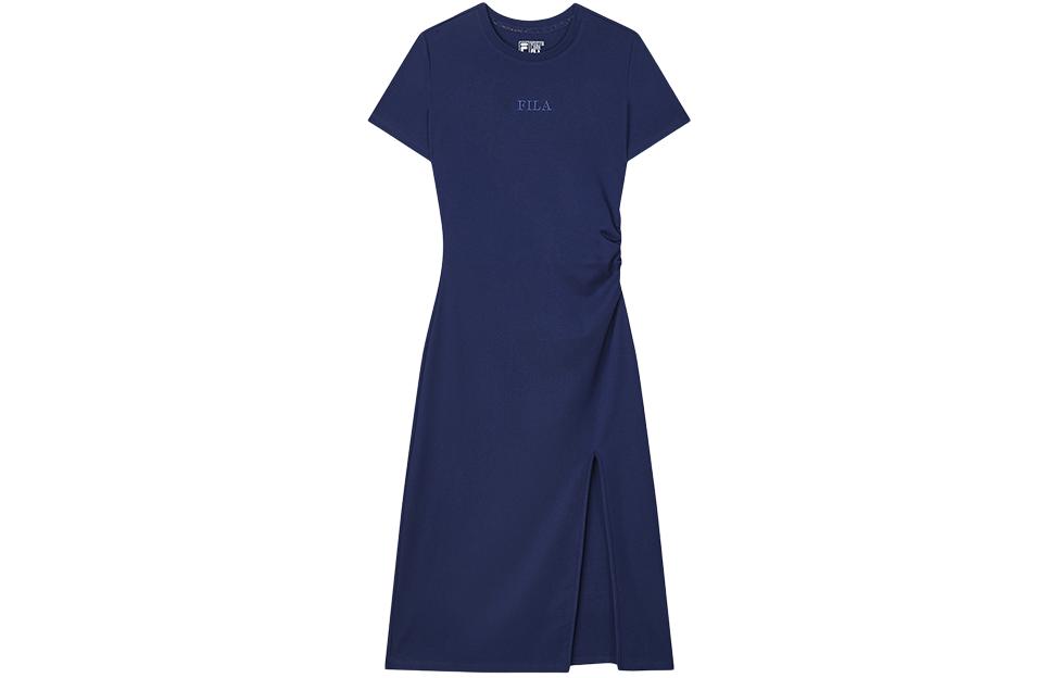 

Футболка с коротким рукавом женская Deep Silent Blue FILA, Dark Silent Blue