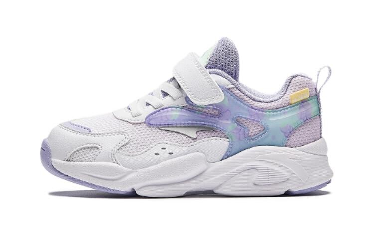 

Кроссовки Anta kids Kids Lifestyle Shoes PS Low-top Mist Purple / Anta White / Ice Pink Blue, фиолетовый