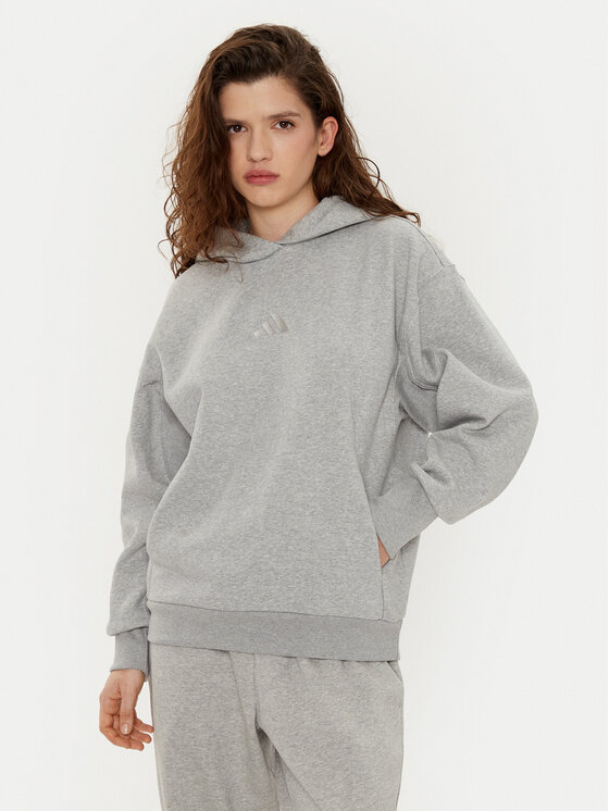 

Свободный крой толстовка ALL SZN Fleece IY6760 Adidas, серый