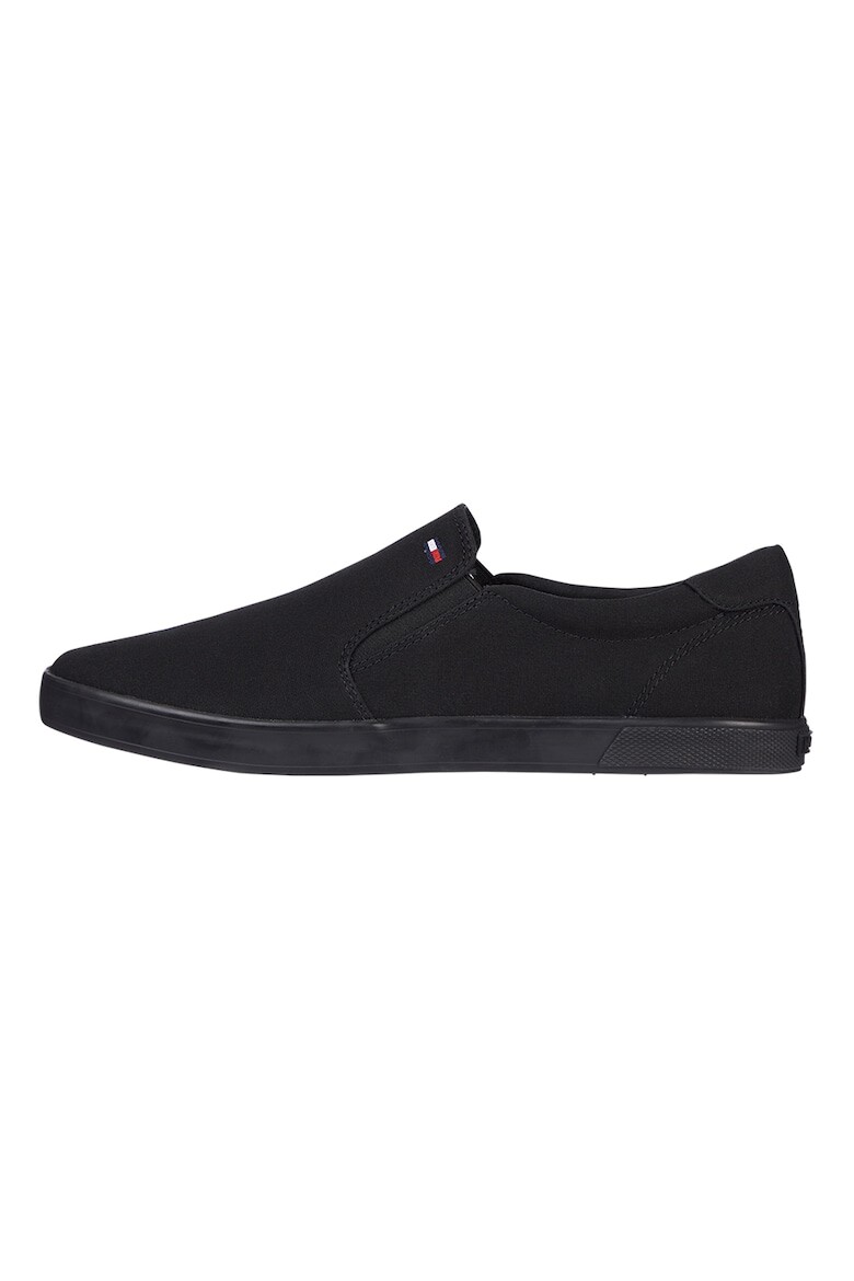 

Кроссовки Iconic Slip On, белые Tommy Hilfiger, черный
