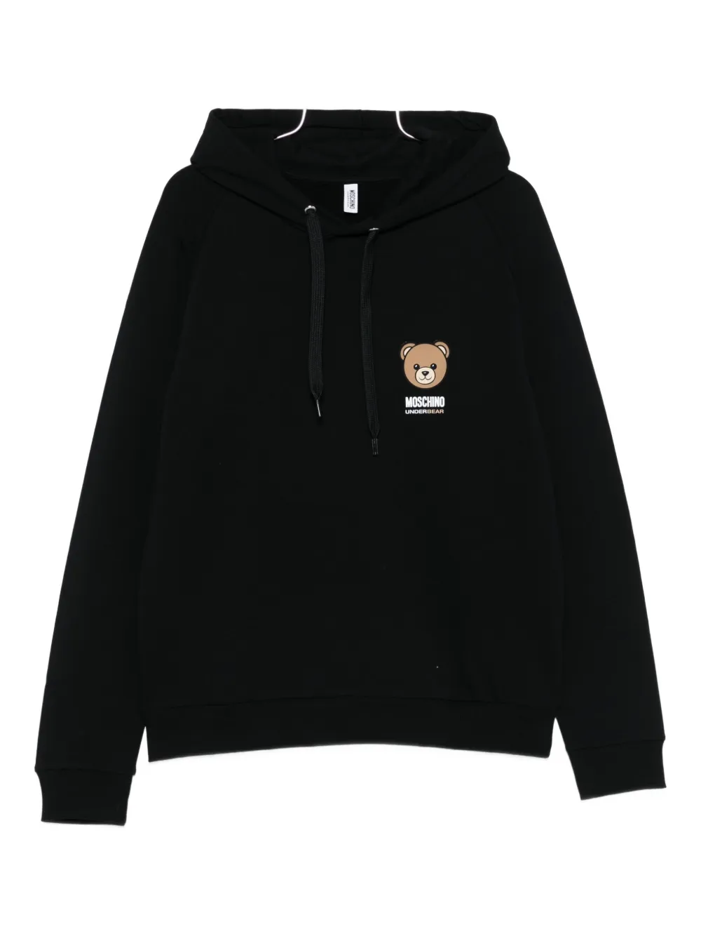 

Худи с логотипом Moschino, черный