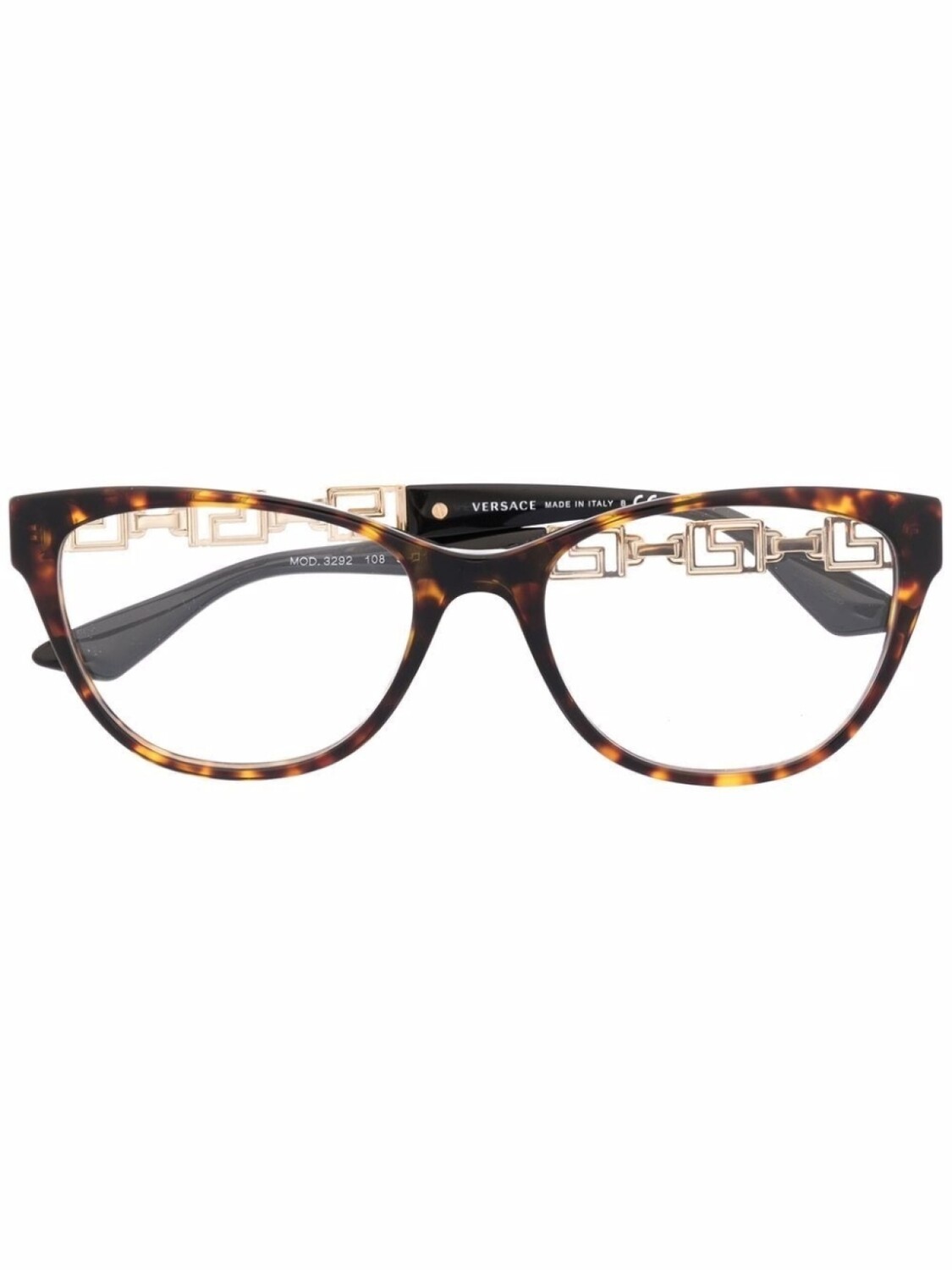 

Versace Eyewear очки в оправе 'кошачий глаз', коричневый