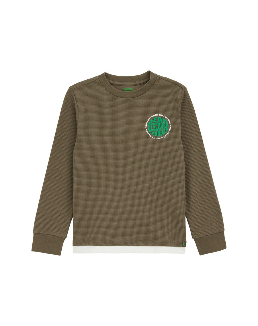 

Рубашка WE Fashion, цвет Green/Khaki