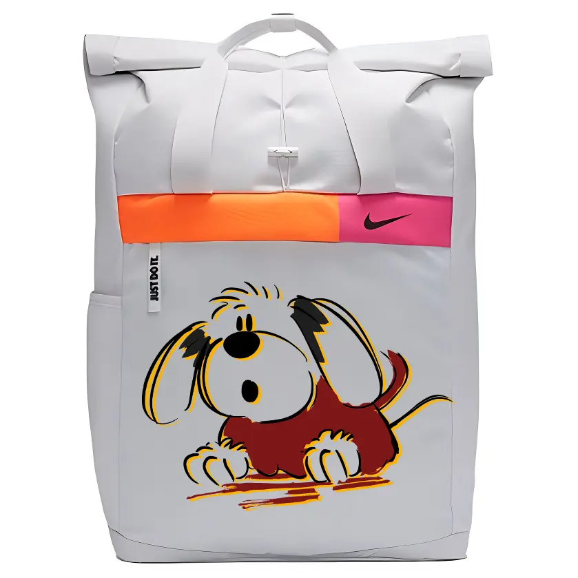

Nike Тканевый рюкзак унисекс белый, Cartoon Puppy 3