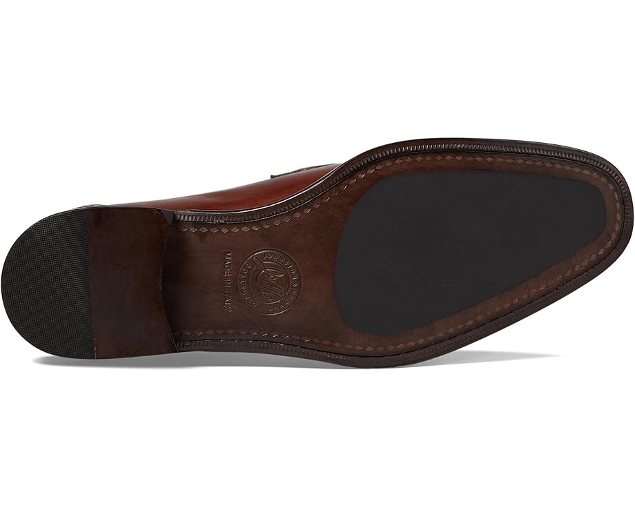 Оксфорды Johnston & Murphy Ellsworth Bit, цвет Brown Italian Calfskin — фото 3