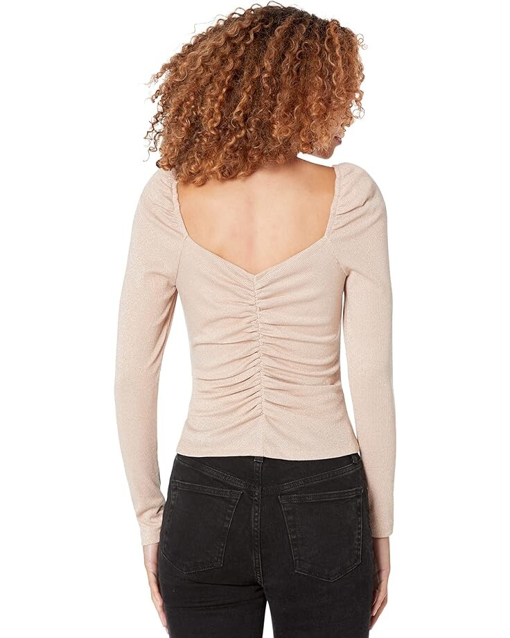 

Блуза BCBGMAXAZRIA Shimmer Blouse, цвет Dusty Rose