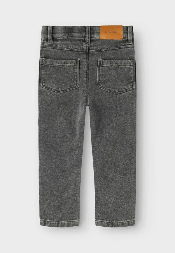 Джинсы прямого кроя Lil' Atelier, medium grey denim, серый деним — фото 4