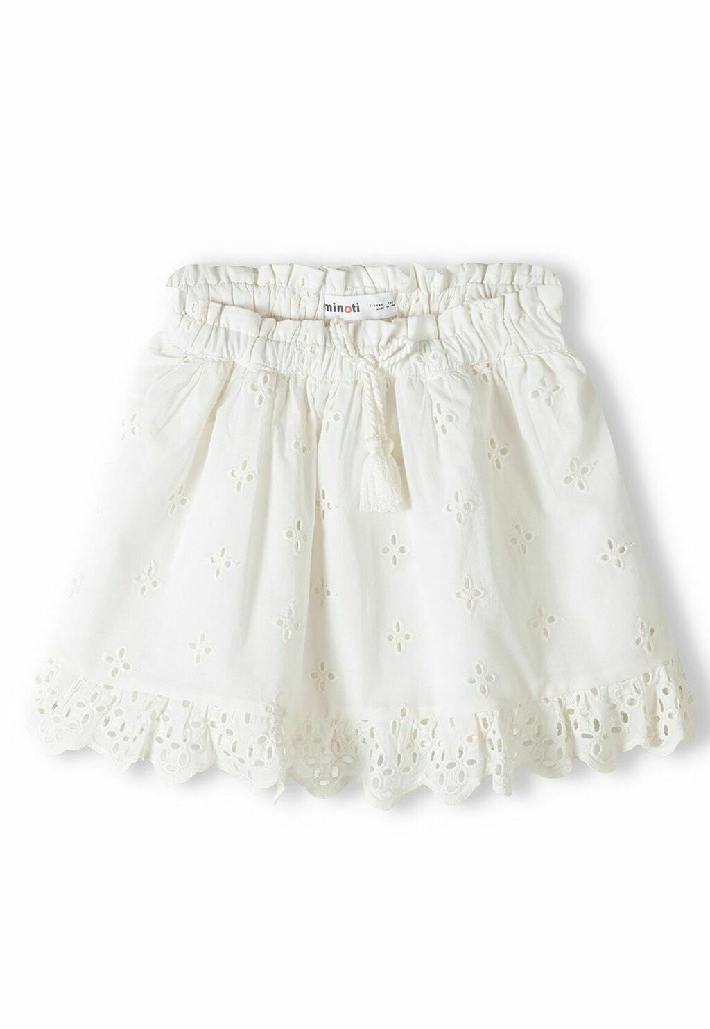 Юбка А-силуэта PAPERBAG WAIST MINOTI, цвет cream — фото 2