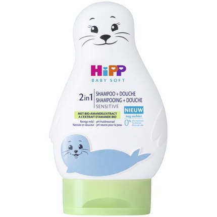 

Органический шампунь и гель для душа Babyssoft Hipp