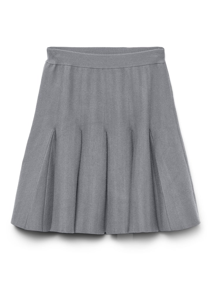 

Юбка до колена Vero Moda, средний серый меланж