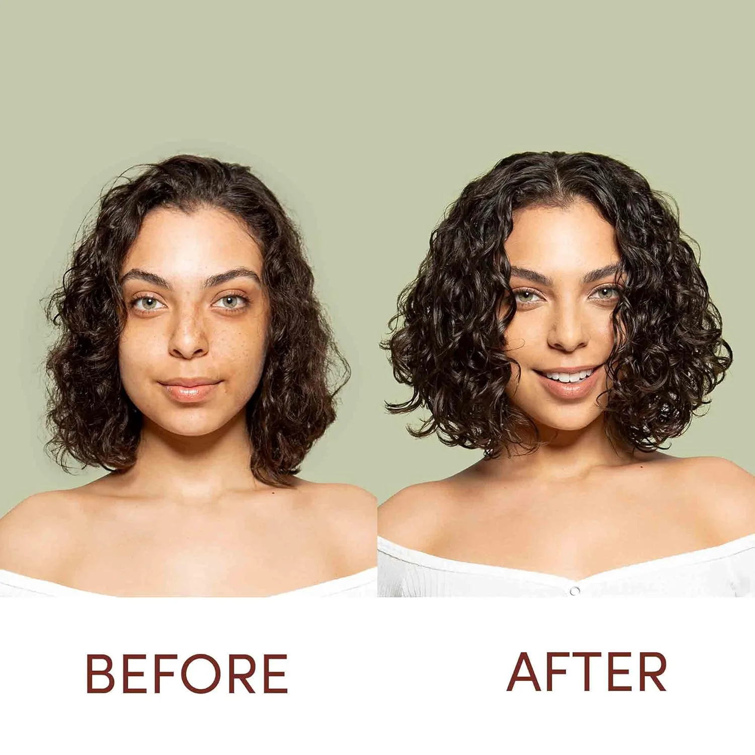 Шампунь и кондиционер MIZANI True Textures Moisture Replenish - разглаживает и увлажняет волосы благодаря кокосовому маслу, не содержит сульфатов и парабенов, идеально подходит для кудрявых волос., Olive — фото 3