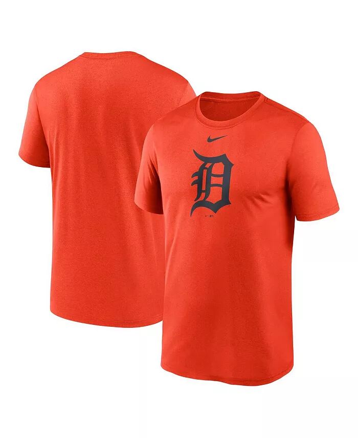 

Мужская оранжевая футболка с логотипом Detroit Tigers New Legend Nike