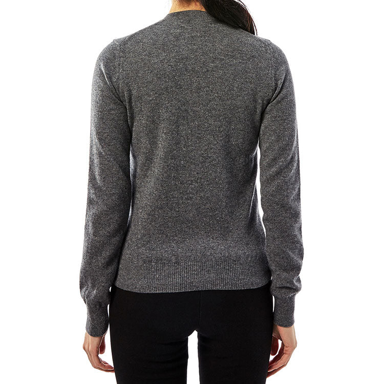 Кардиган (WMNS) COMME des GARCONS PLAY Cardigan Red Emblem 'Grey' AZ-N007-051-3, серый — фото 4