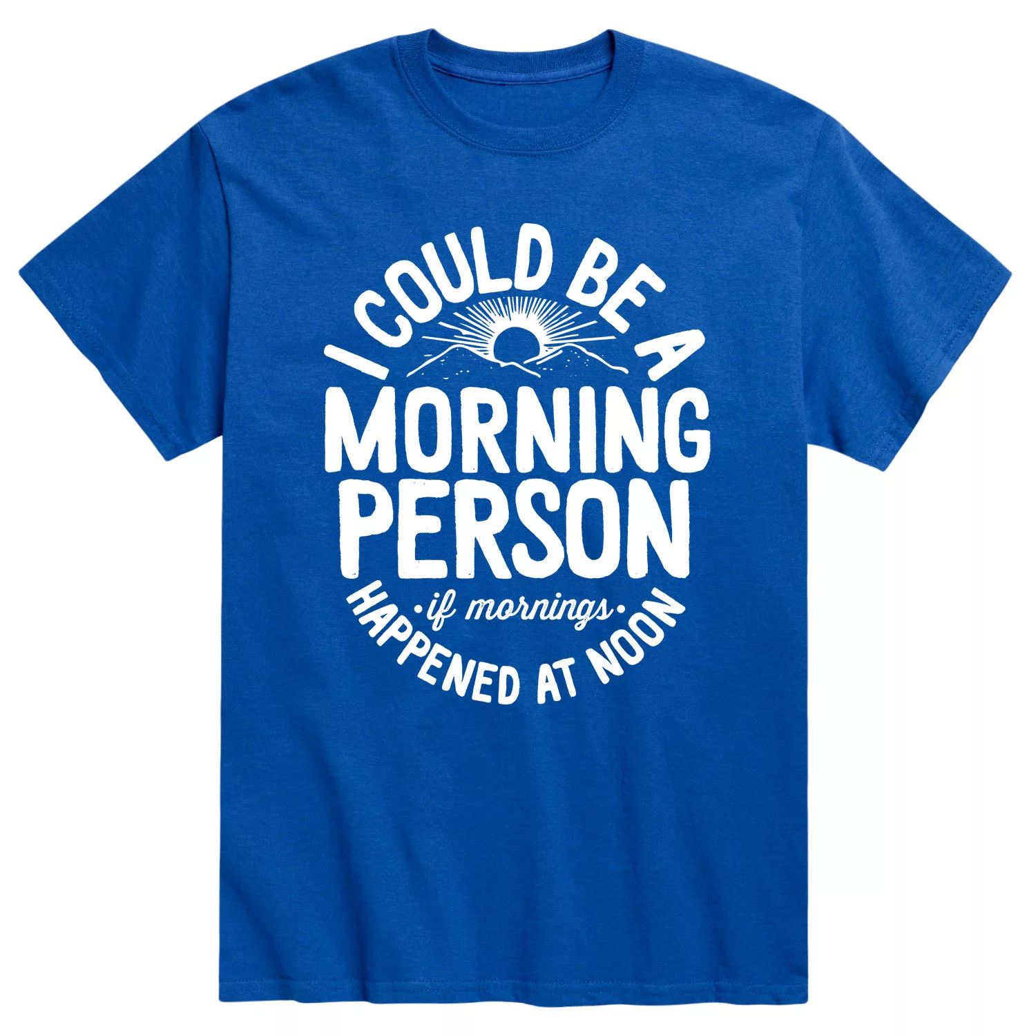 

Мужская футболка I Could Be A Morning Person Licensed Character