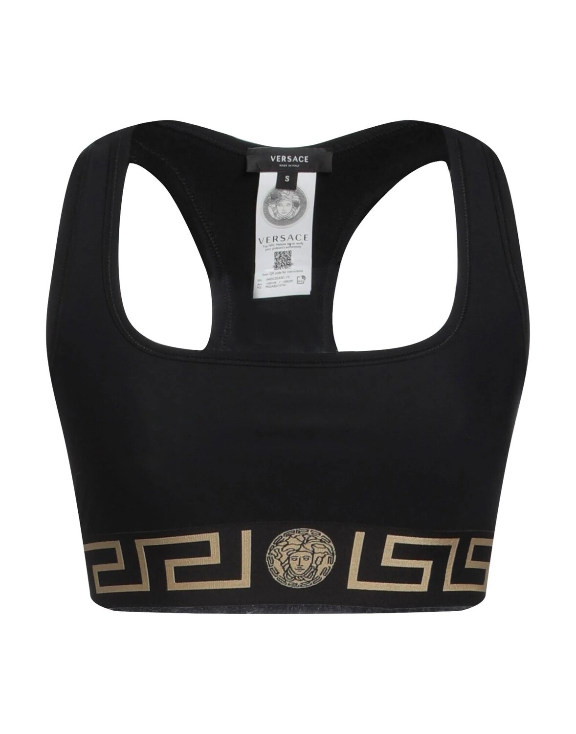 

Топ Versace, черный