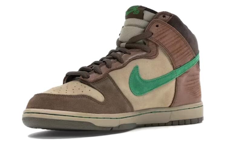 Мужские кроссовки для скейтбординга Nike Dunk SB High, Taupe — фото 2