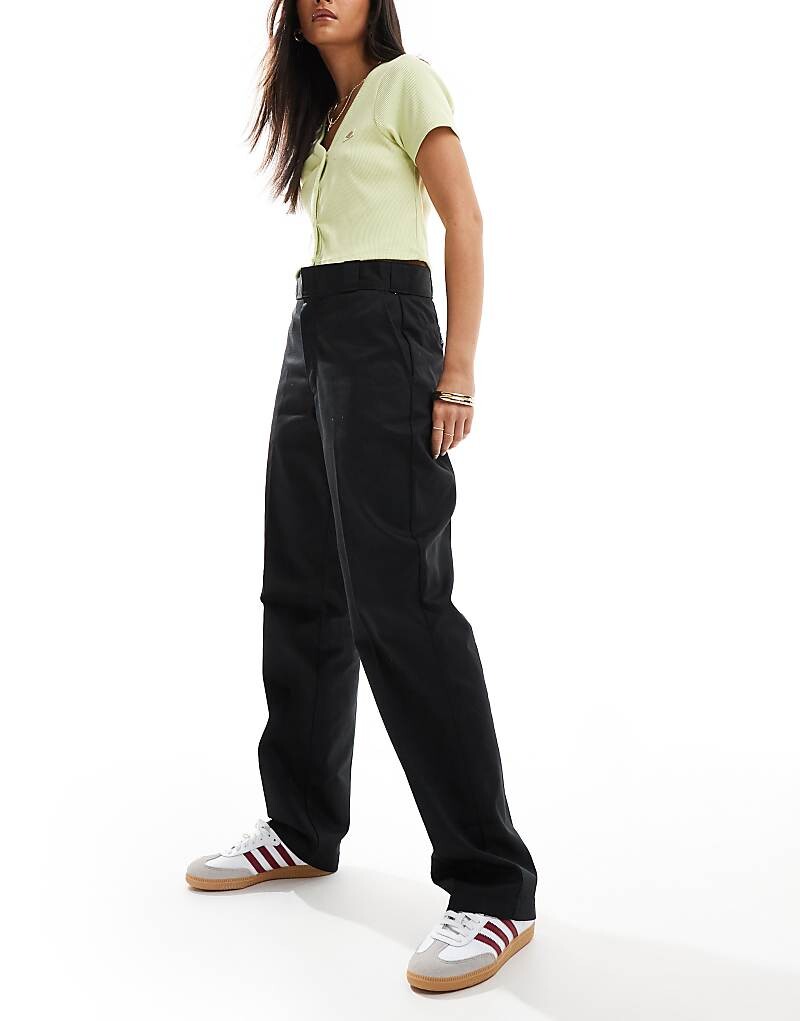 

Черные прямые брюки Dickies 874