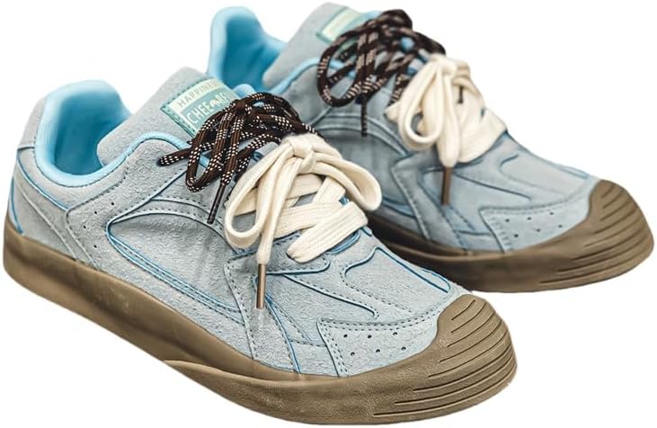 

Молодежный и энергичный дизайн. Мужские повседневные спортивные кроссовки из парусины. Удобная и прочная подошва. Двухцветные шнурки Clolinde, синий