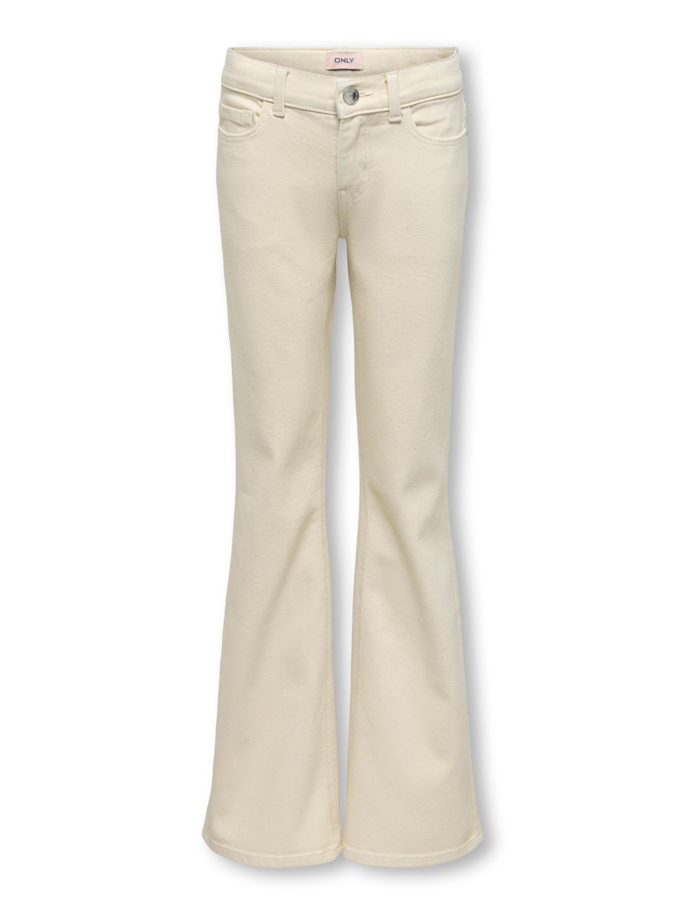 

ONLY GIRLS Джинсы-клеш 'KOGLola' в цвете экрю