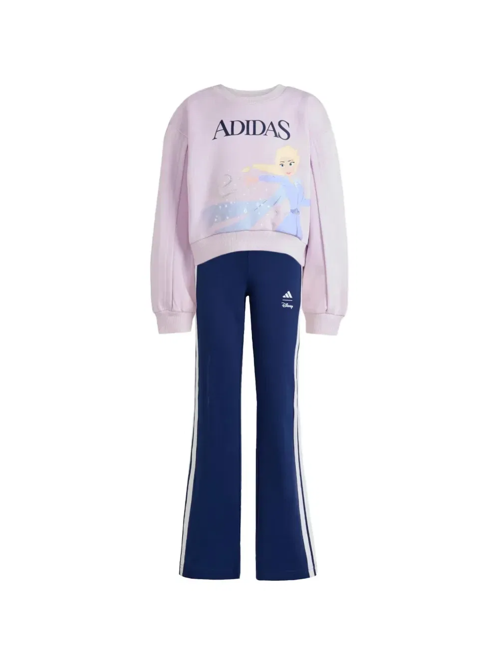Хлопковый спортивный костюм X Disney Frozen Adidas Kids, розовый