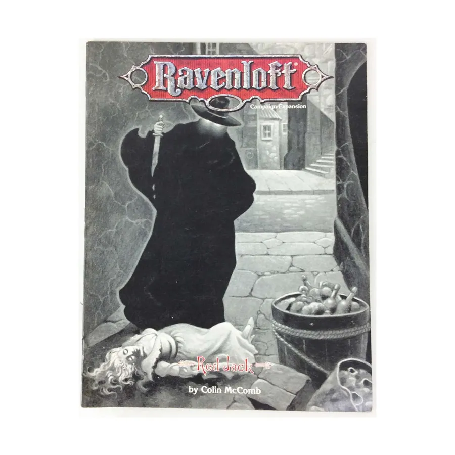 

Masque of the Red Death - Red Jack, Ravenloft (TSR), мягкая обложка