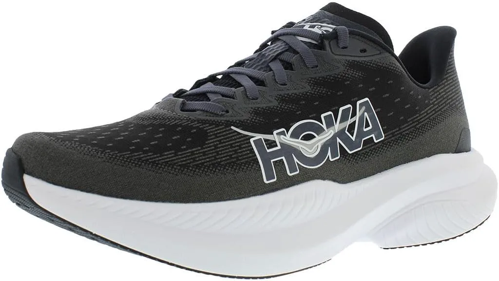 Мужские кроссовки HOKA Mach 6, черно-белый — фото 3