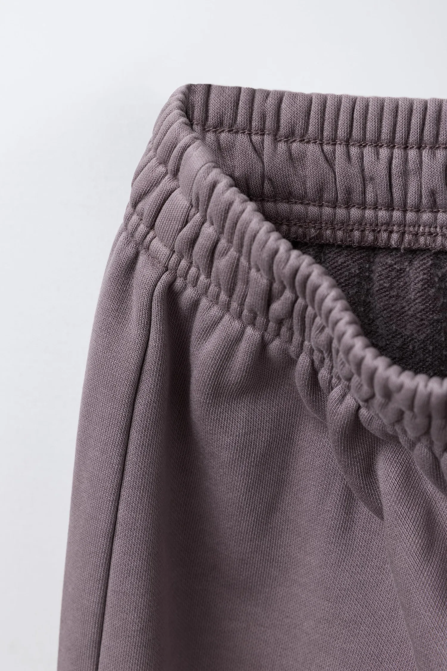 Zara Брюки с широкими штанинами, с эффектом потертости — фото 3