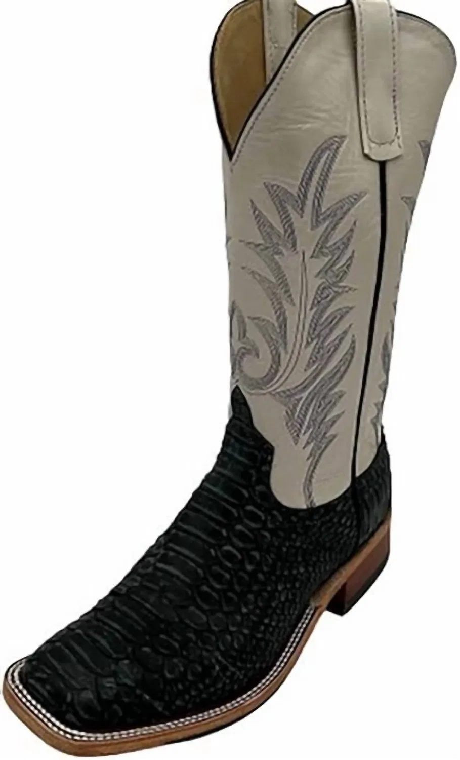 Anderson Bean Boots Мужские ботинки из питона в винтажном черном цвете/кожзаменитель — фото 2