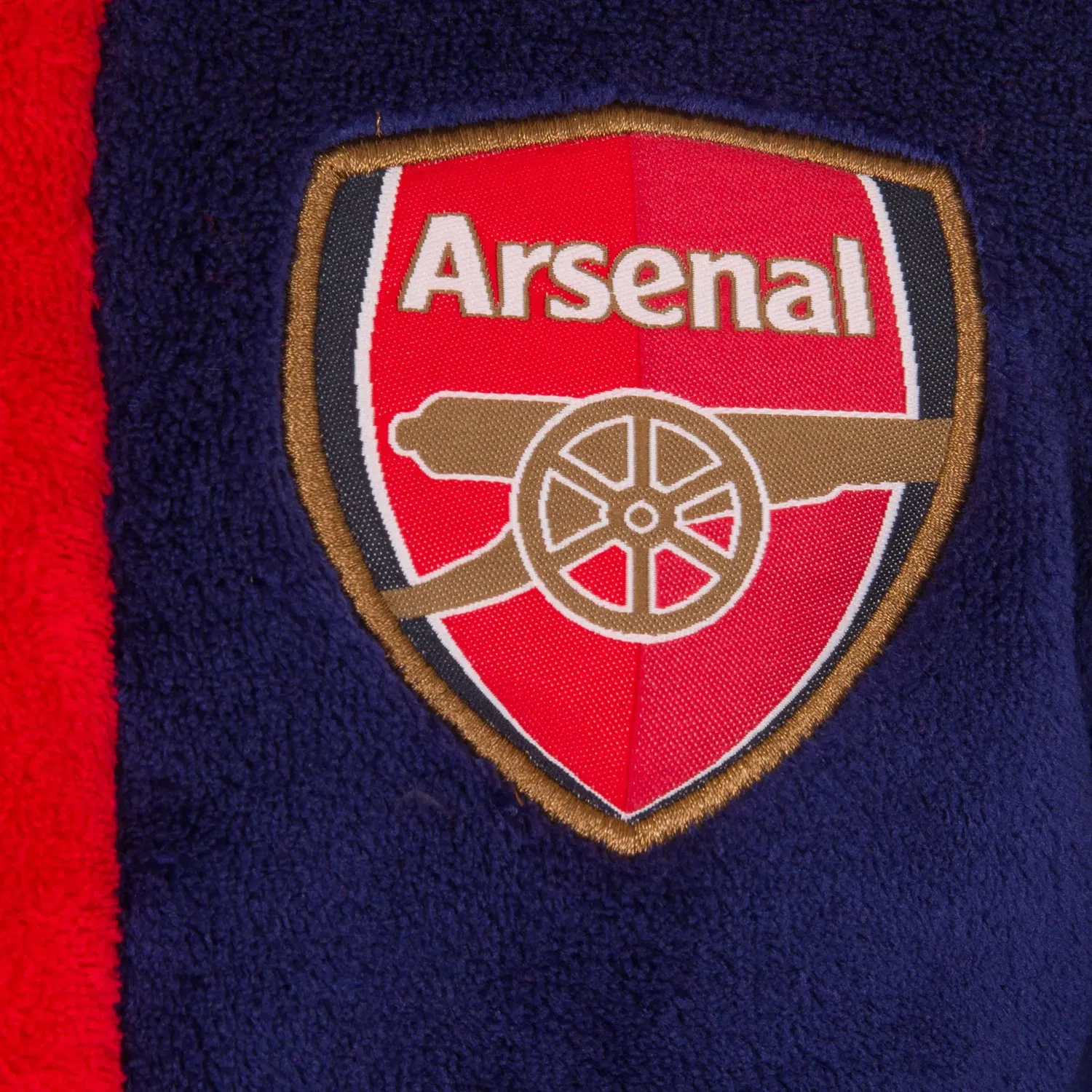 Детский халат с капюшоном Arsenal FC, синий — фото 2