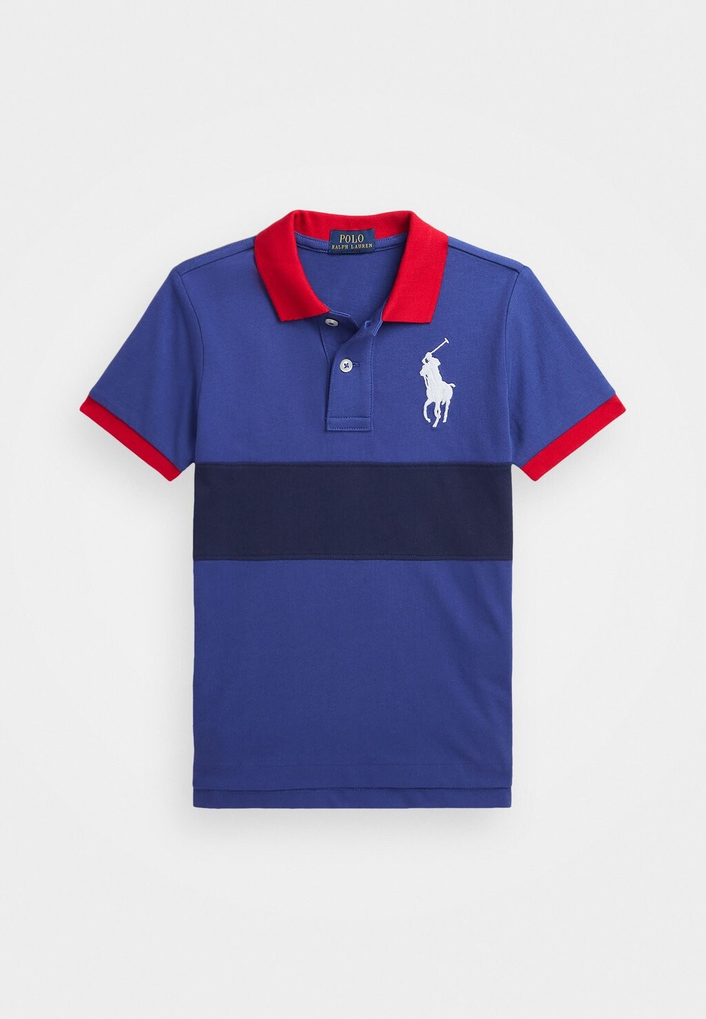 

Поло BIG PONY HEAVYWEIGHT COTTON JERSEY POLO Ralph Lauren, синий
