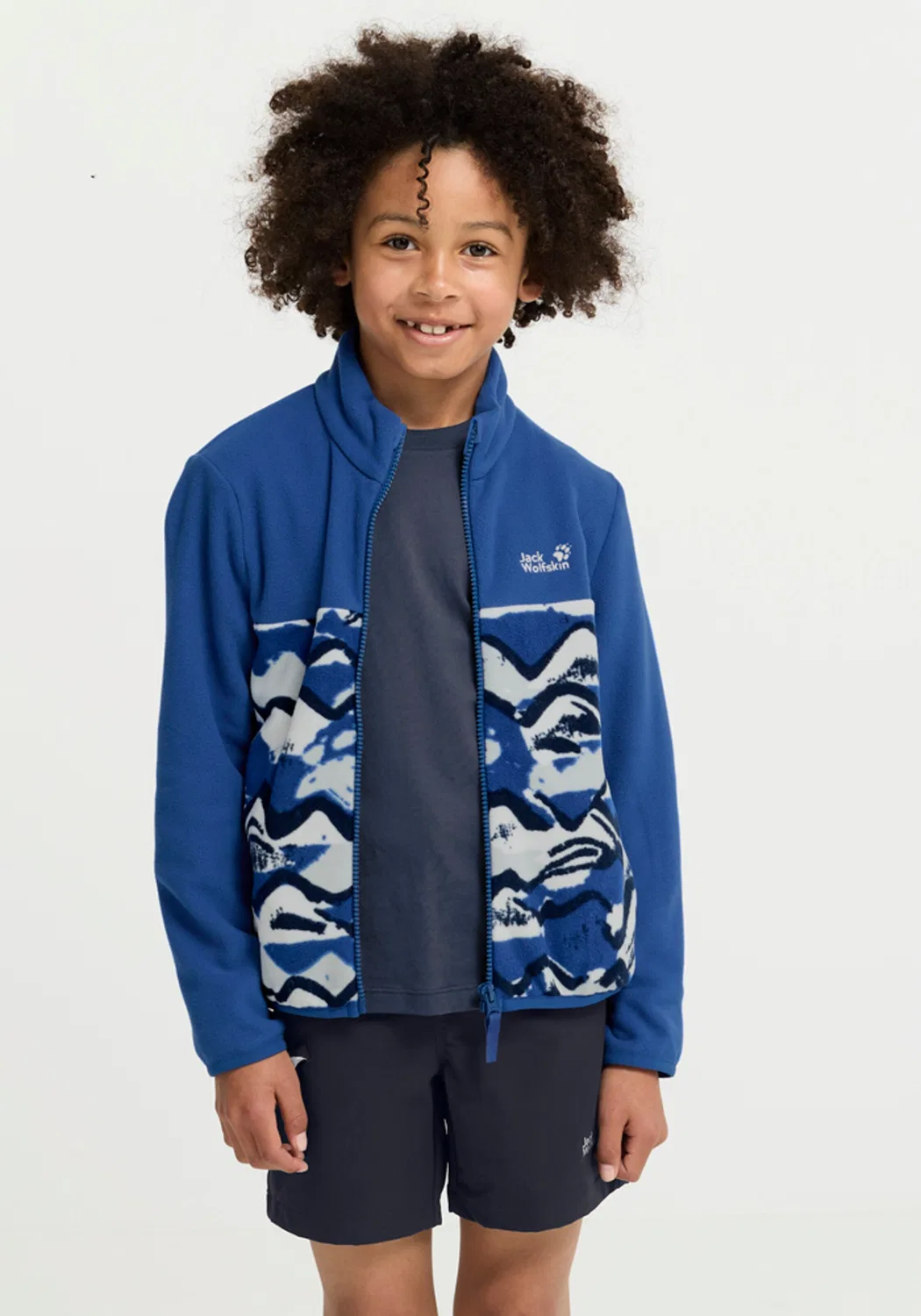 Флисовая куртка Jack Wolfskin, Blue — фото 3