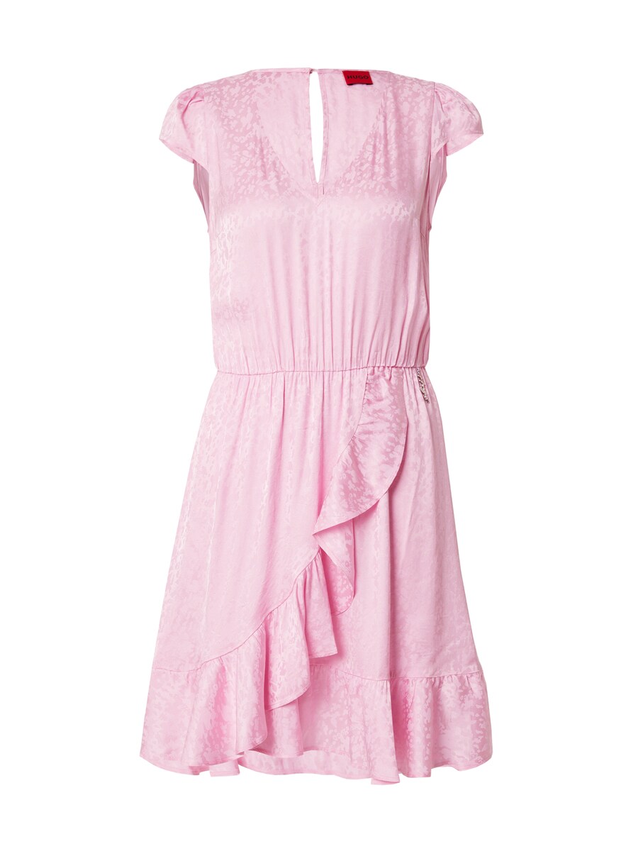 

Мини платье HUGO Dress Karuma-1, светло-розовый