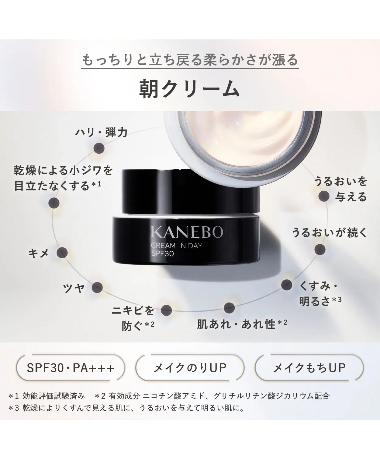 Дневной крем Kanebo Cream in Day U SPF30 PA+++, 40 г — фото 2