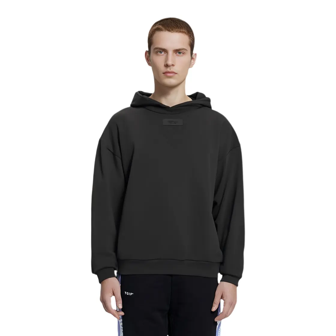 Толстовка с капюшоном Fear Of God Essentials, Jet Black/Jet Black — фото 4