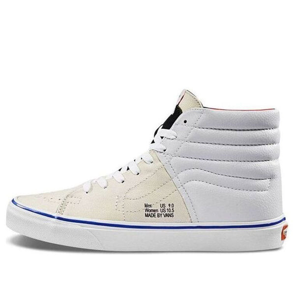 

Кроссовки sk8-hi revolve cream white Vans, белый