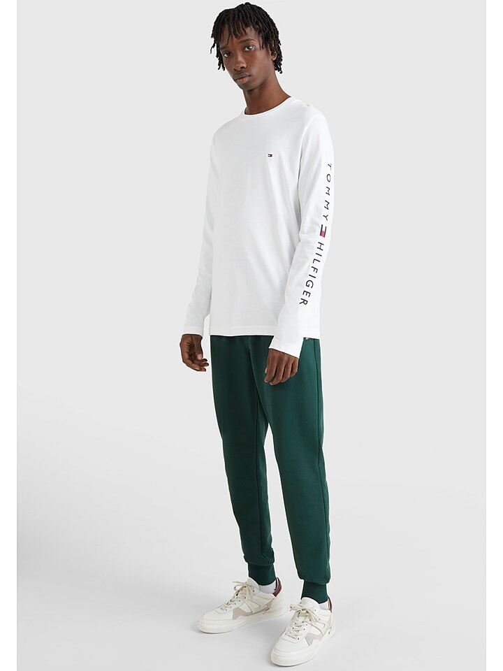 

Лонгслив Tommy Hilfiger, белый