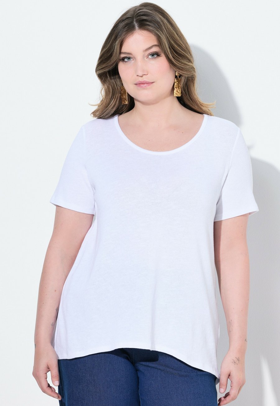 

Футболка MIAMODA ZIER IM RUCKEN, Snow White/White, Белый, Футболка MIAMODA ZIER IM RUCKEN, Snow White/White