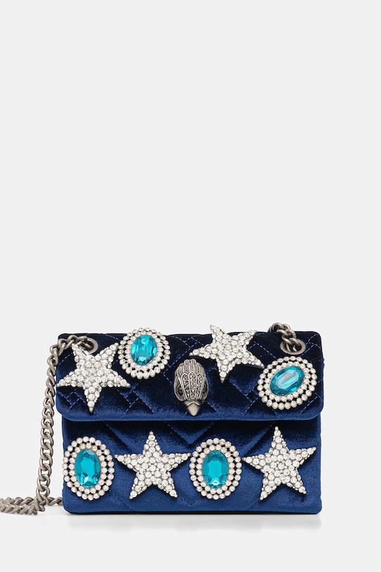 

Сумка VELVET MINI KENSINGTON Kurt Geiger London, темно-синий