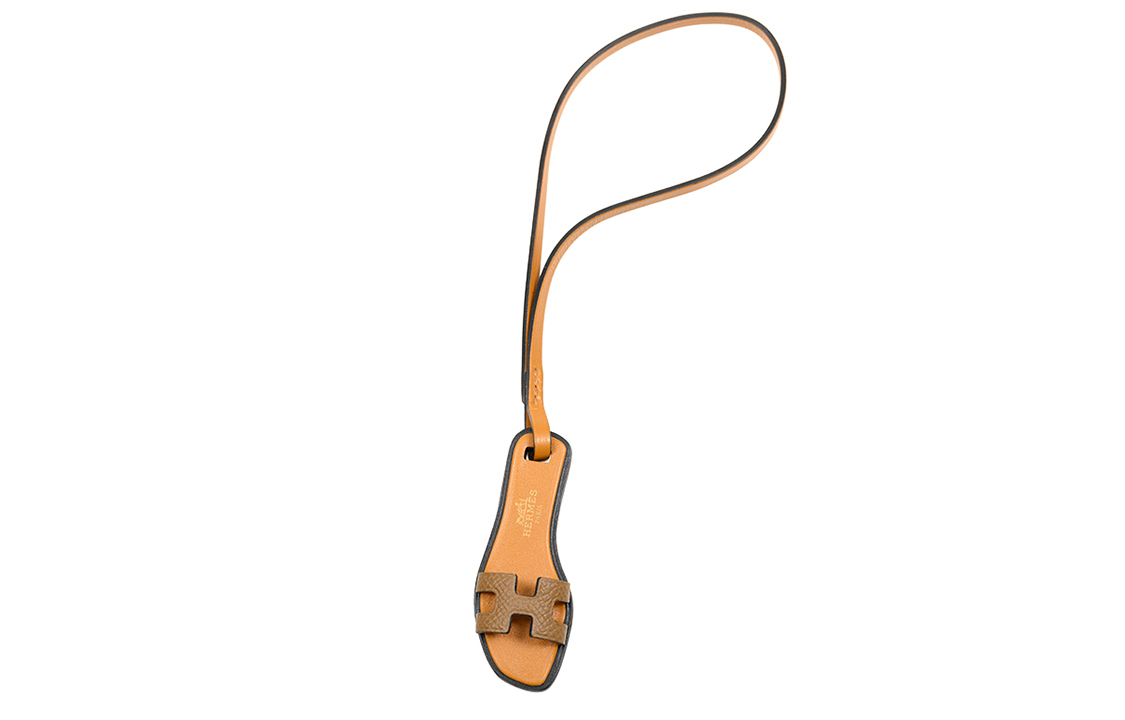 

HERMES Оран Нано Кулон Женский Коричневый, Brown