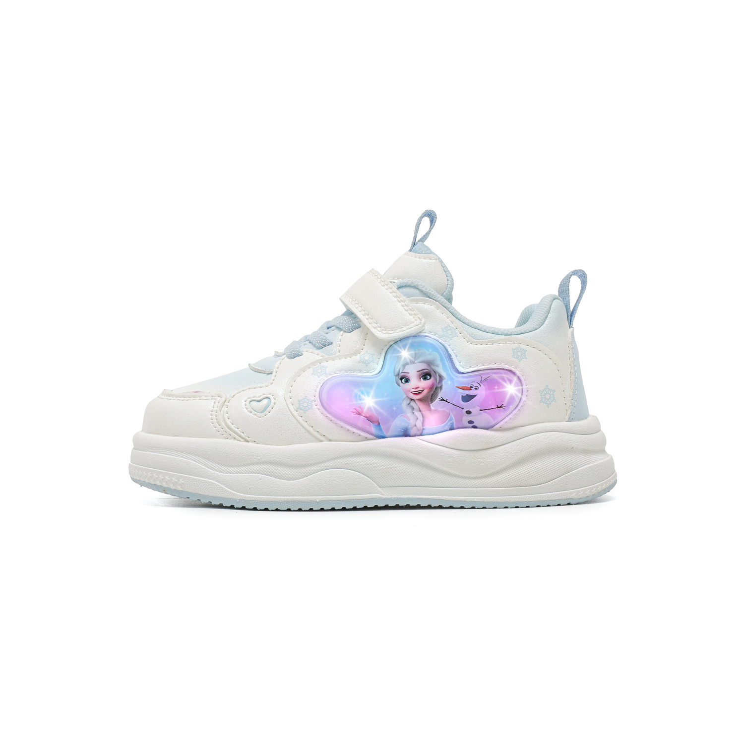 

Непромокаемые нескользящие износостойкие легкие амортизирующие кроссовки low top для детей Disney, белый