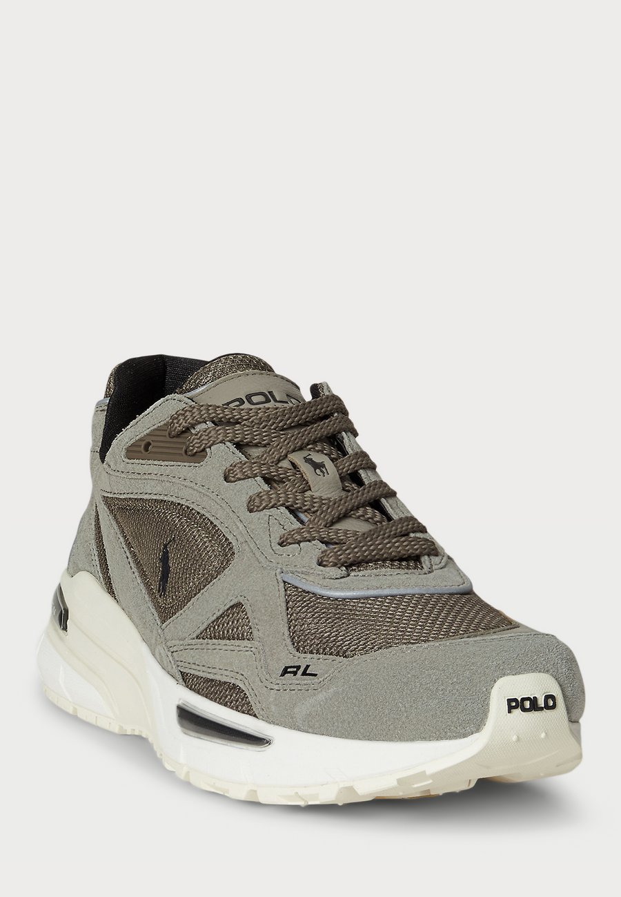 Кроссовки Polo Ralph Lauren TRACKSTER 275 SNEAKER, Tonal Earth Grey/Grey — фото 2