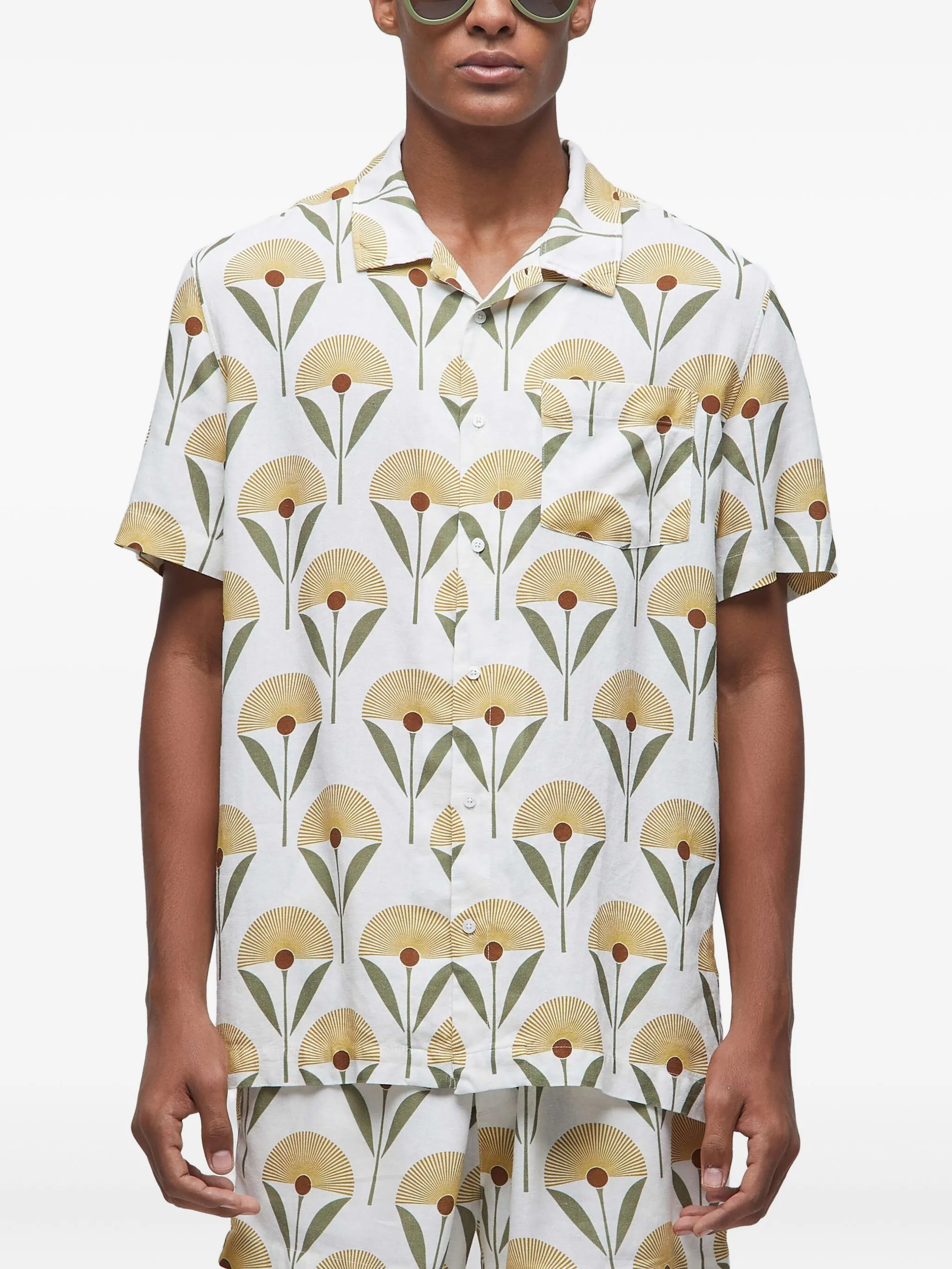 

Рубашка с принтом Sunflower Osklen, белый