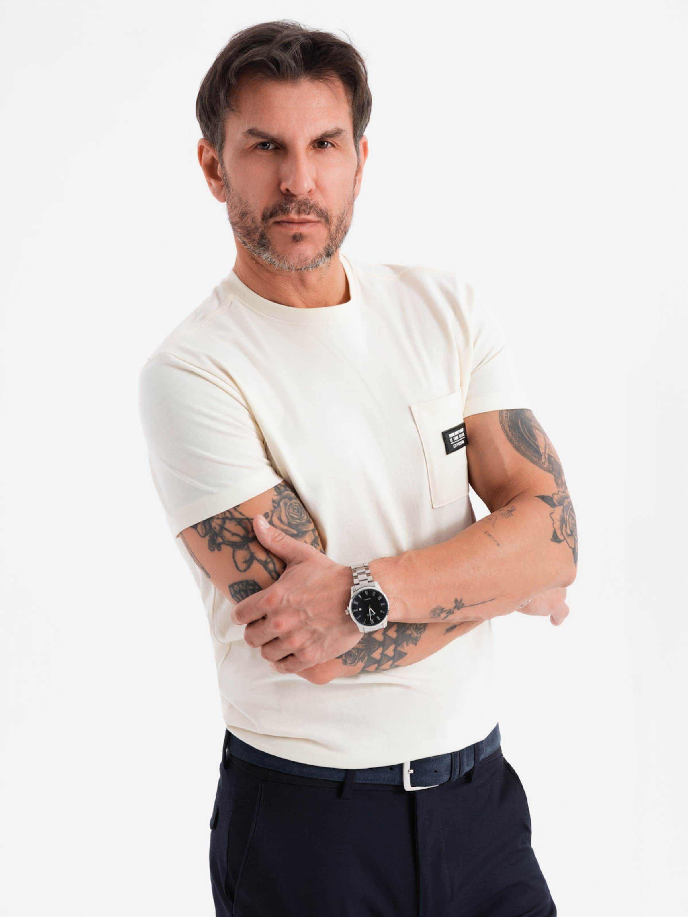 

Ombre Футболка в цвете Off White