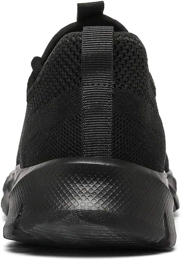 

Мужские слипоны RELyt для ходьбы, противоскользящие кроссовки для бега, дышащие спортивные кроссовки, легкие кеды для тренажерного зала, унисекс, черный