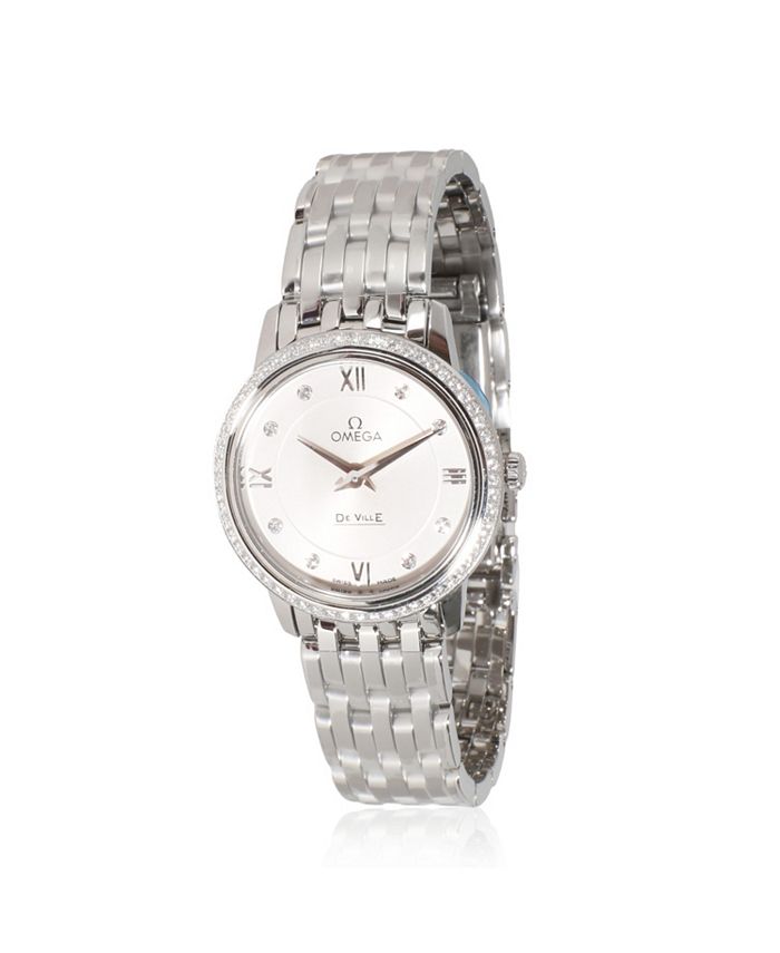 

Часы мужские Pre-Owned Omega, серебряный