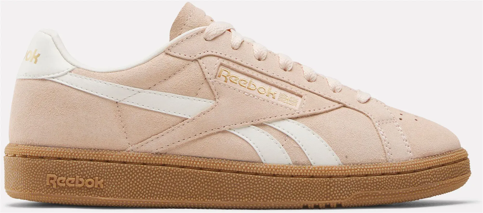 Классические кроссовки Reebok "CLUB C GROUNDS UK" Reebok Classic, цвет Washedclay/Chalk/Gum — фото 2